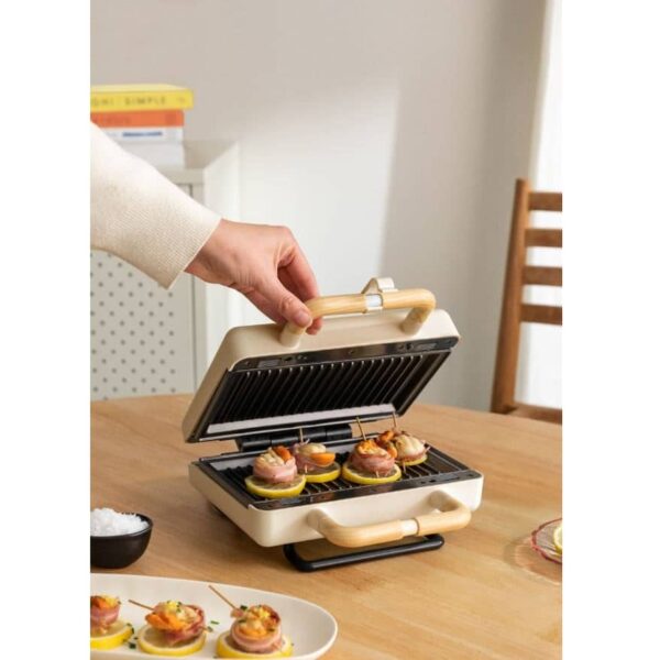 Aparat de vafe/gofre 3in1, CREATE, Stone Studio, crem