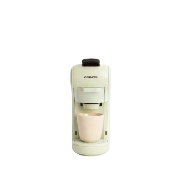 Espressor Retro automat 3in1, CREATE, Potts, verde pastel