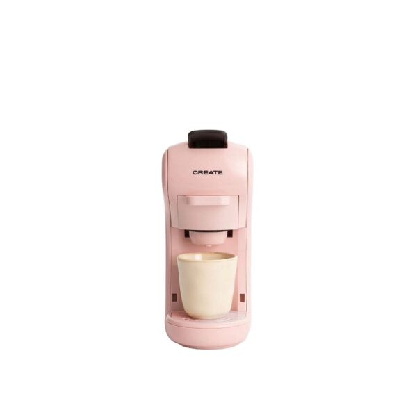 Espressor Retro automat 3in1, CREATE, Potts, roz pastel