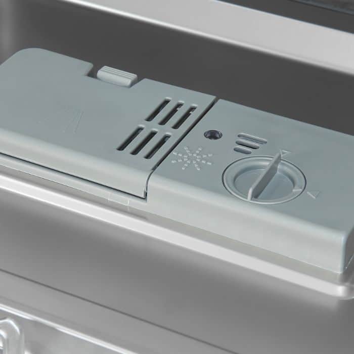 Masina de spalat vase incorporabila, Exquisit, 6 seturi, 55 cm, negru