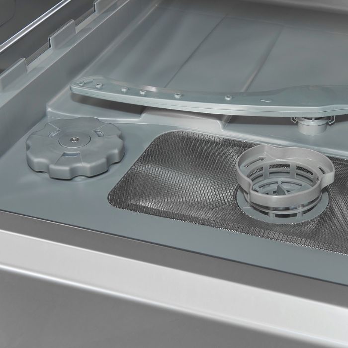 Masina de spalat vase incorporabila, Exquisit, 6 seturi, 55 cm, negru