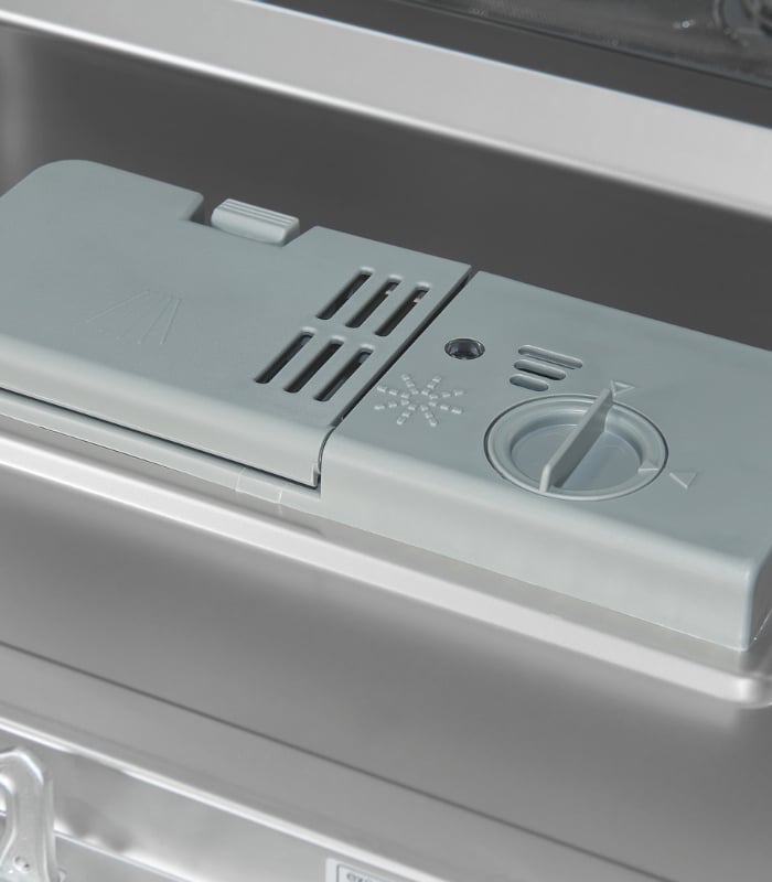 Masina de spalat vase incorporabila, Exquisit, 6 seturi, 55 cm, alb