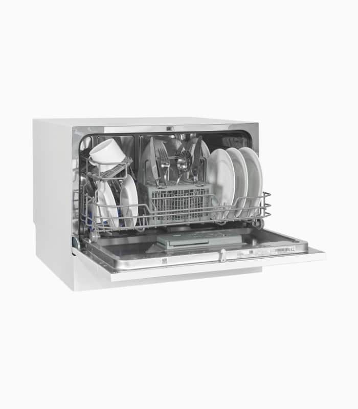 Masina de spalat vase incorporabila, Exquisit, 6 seturi, 55 cm, alb