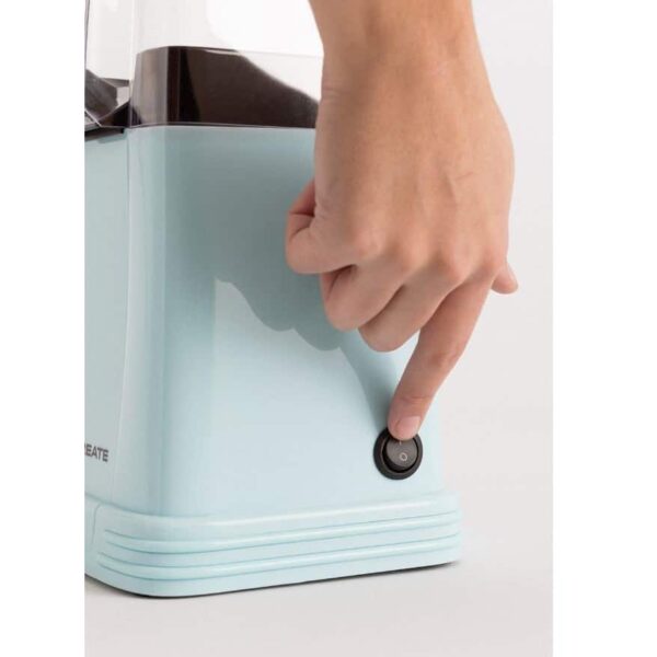 Aparat pentru popcorn, CREATE, Retro, bleu pastel