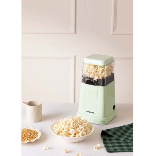 Aparat pentru popcorn, CREATE, Retro, verde pastel
