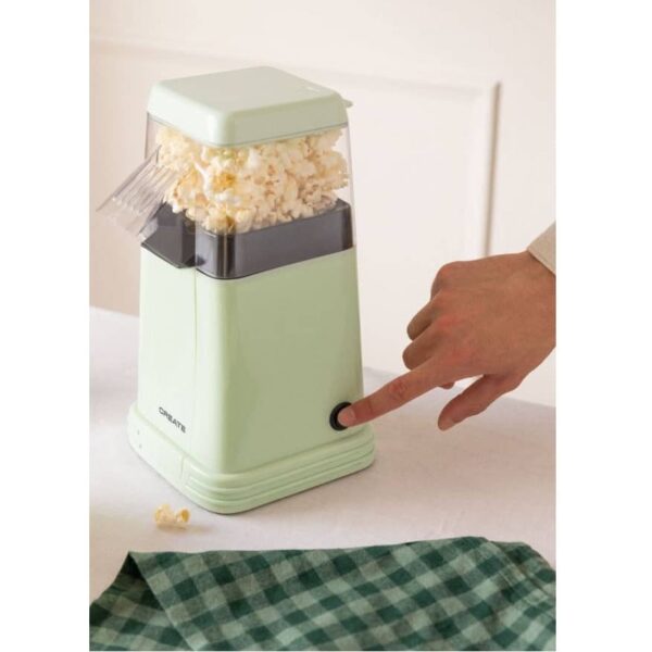 Aparat pentru popcorn, CREATE, Retro, verde pastel