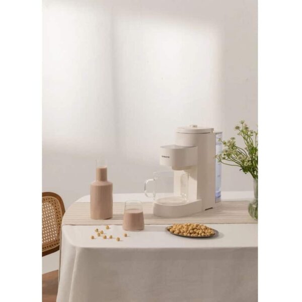 Aparat automat de facut lapte vegetal, CREATE, Vegan Milk Maker Pro, crem