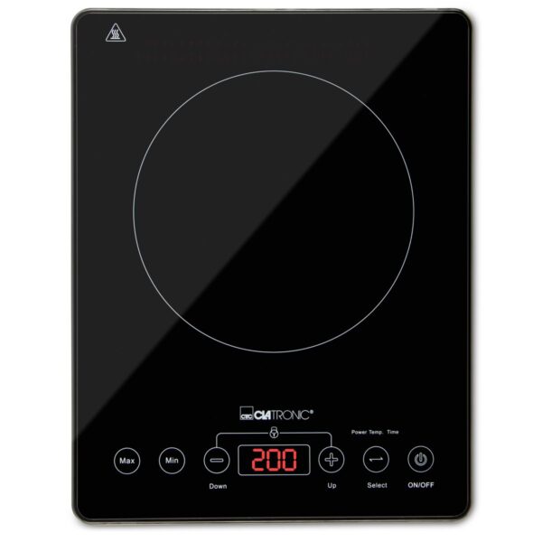 Plita electrica cu inductie, Clatronic, EKI3569, 1 zona, negru