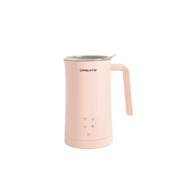 Aparat de spumare lapte, CREATE, Studio, 580 ml, roz pastel