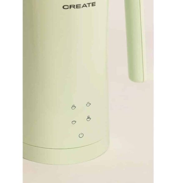Aparat de spumare lapte, CREATE, Studio, 580 ml, verde pastel