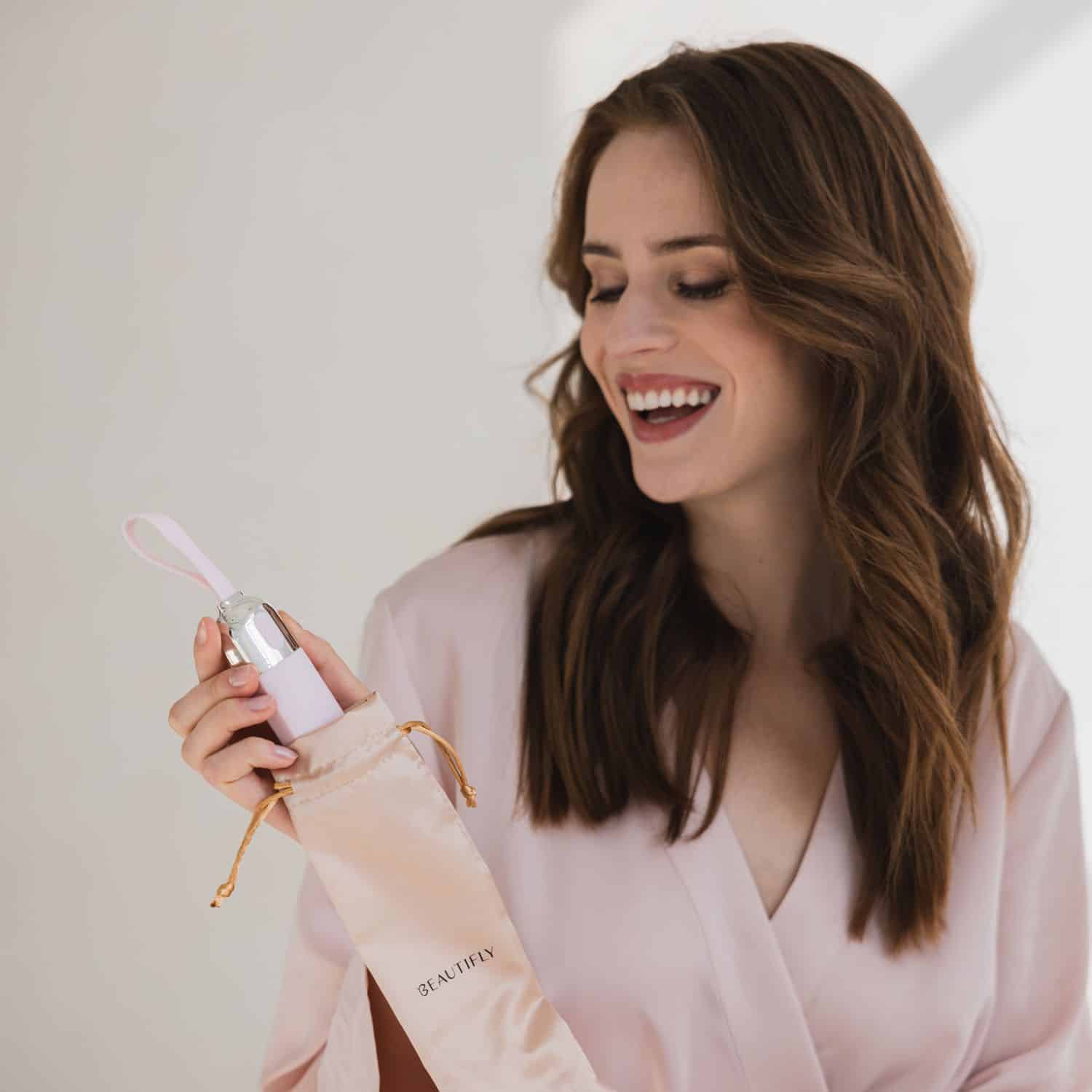 Aparat pentru masaj intim, Beautifly, Sleek Cheer, roz