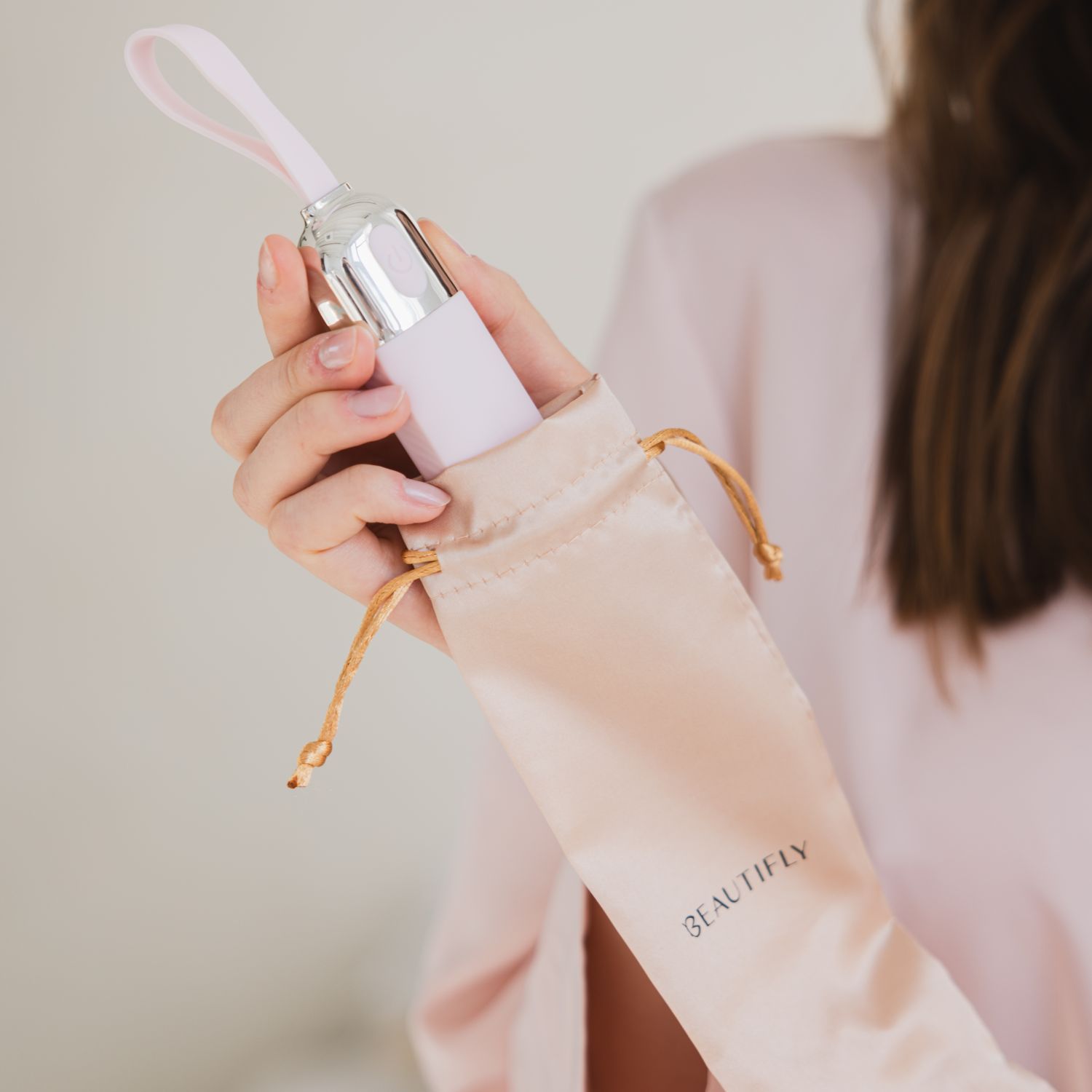 Aparat pentru masaj intim, Beautifly, Sleek Cheer, roz