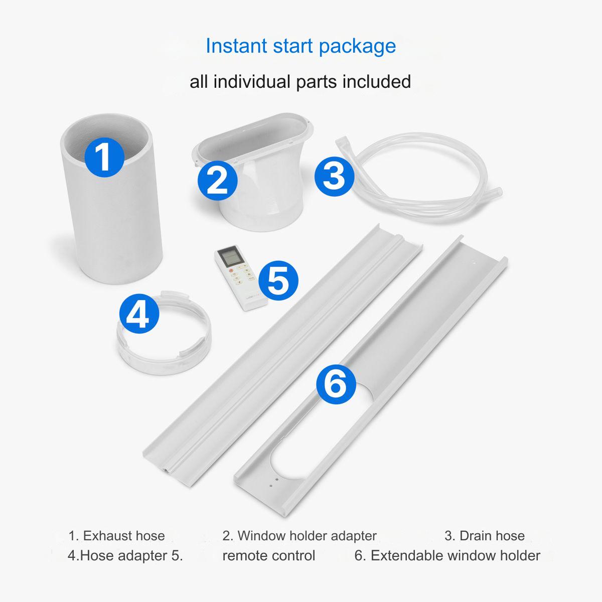 Aparat de aer conditionat portabil, Clatronic, CL 3750, 12000 BTU, alb