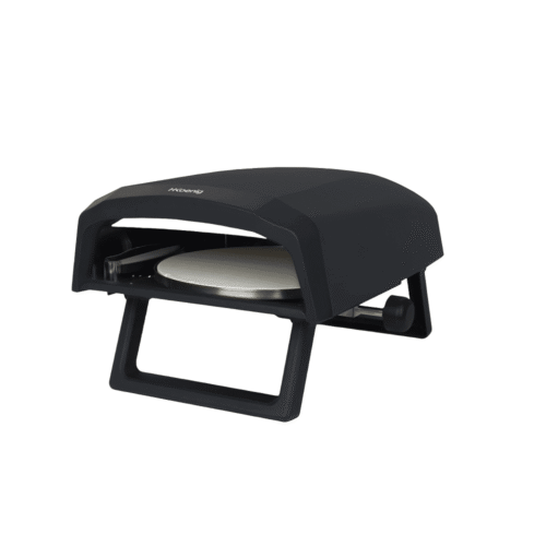 Cuptor pe gaz pentru pizza H.Koenig, GINO640, Ø32 cm, negru