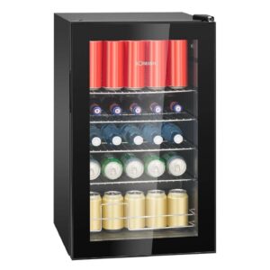 Vitrina frigorifica, Bomann, KSG7287, 63 litri, negru