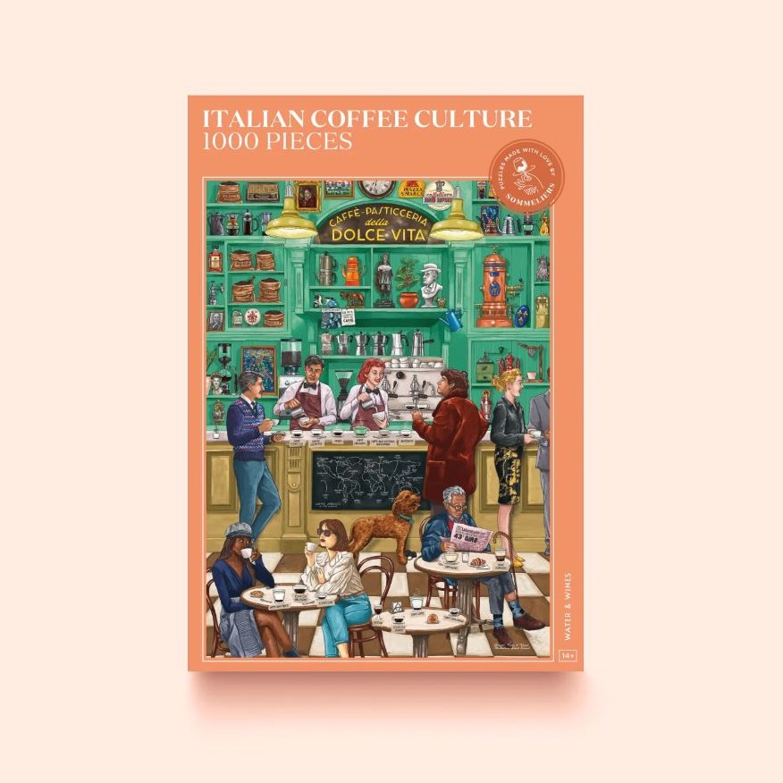 Puzzle 1000 de piese, Water&Wines – CP-ITALY