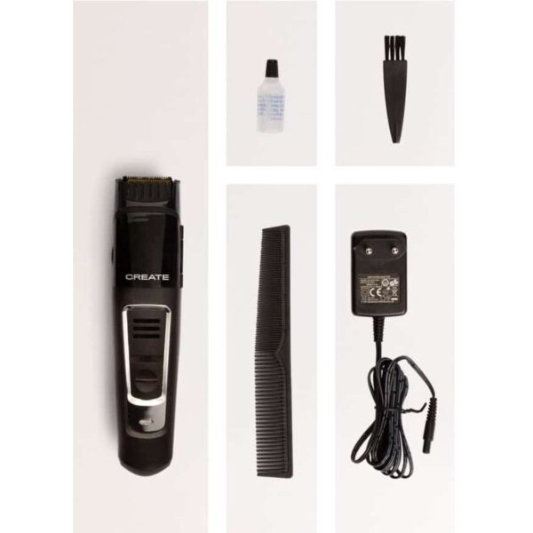 Aparat de ras electric fara fir, CREATE, V800 ASPIRE, negru
