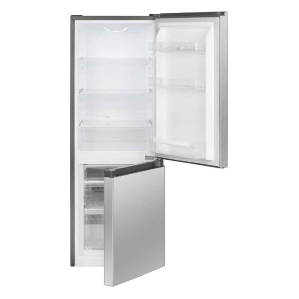 Combina frigorifica, Bomann, KG320.2_IX, 175 litri, inox
