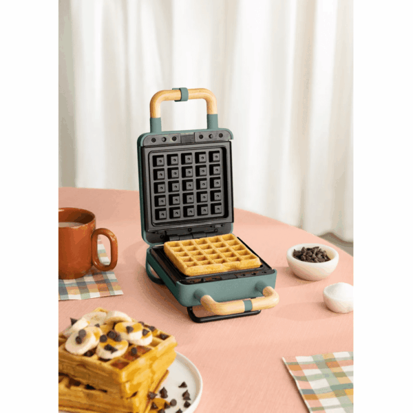 Aparat de vafe/gofre 2in1, CREATE, Stone Studio, sage