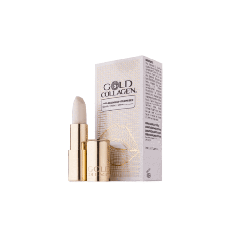 Ruj anti-ageing cu efect de marire a buzelor, Gold Collagen, Lip Volumiser
