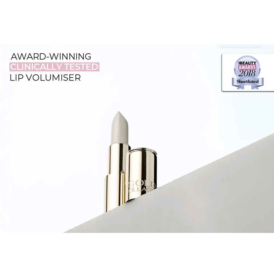 Ruj anti-ageing cu efect de marire a buzelor, Gold Collagen, Lip Volumiser