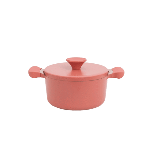 Vas de gatit cu capac, CREATE, Studio, 3 litri, teracota/cupru