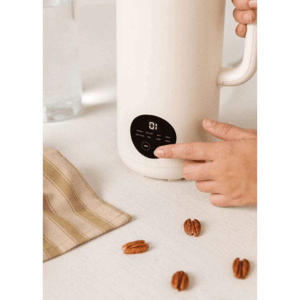 Aparat automat de facut lapte vegetal, CREATE, Vegan Milk Maker Studio, crem