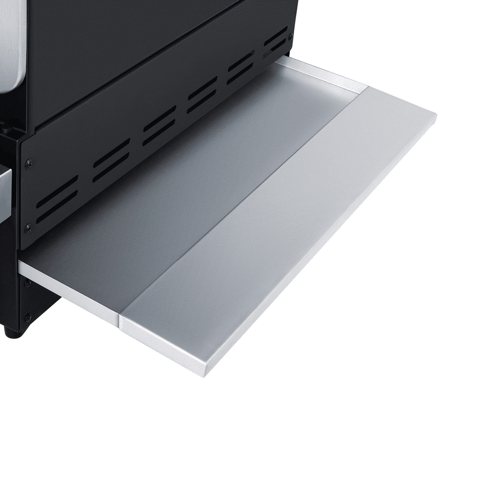 Gratar electric de gradina, Steba Germany, Devil's Choice, 54x32 cm, inox/negru