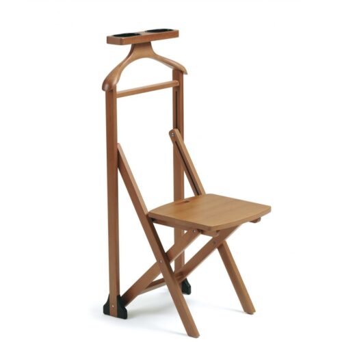 Portmantou cu sezut, Arredamenti Italia, Duka, lemn cires