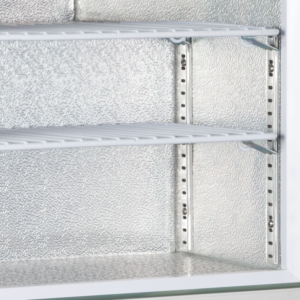 Mini congelator tip vitrina, Tefcold, UF100G, 88 litri, alb