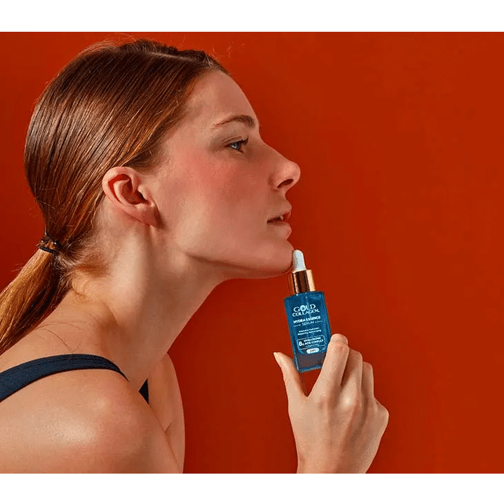 Serum colagen de zi, hidratare intensa, cu acid hialuronic si vitamina B5, Gold Collagen, Hydra Essence, 30 ml