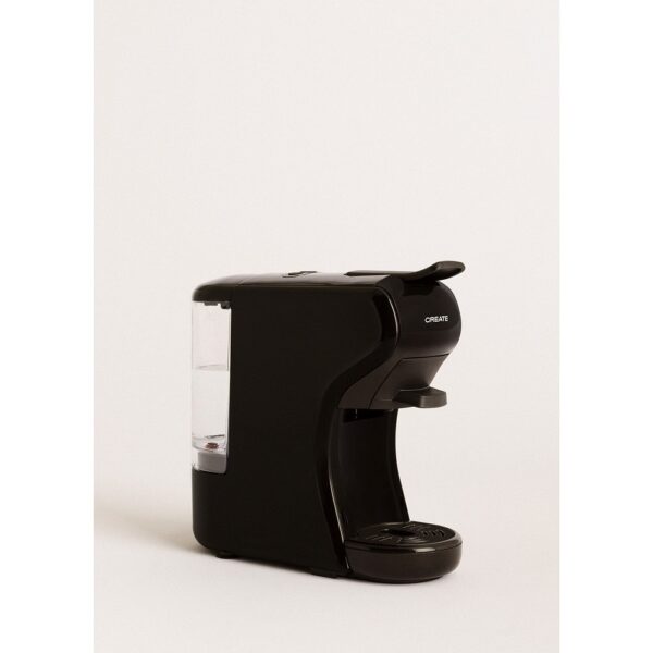 Espressor Retro automat 3in1, CREATE, Potts, negru
