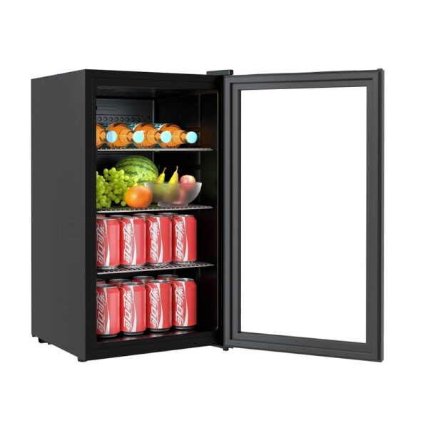 Vitrina frigorifica, CombiSteel, 80 litri, negru