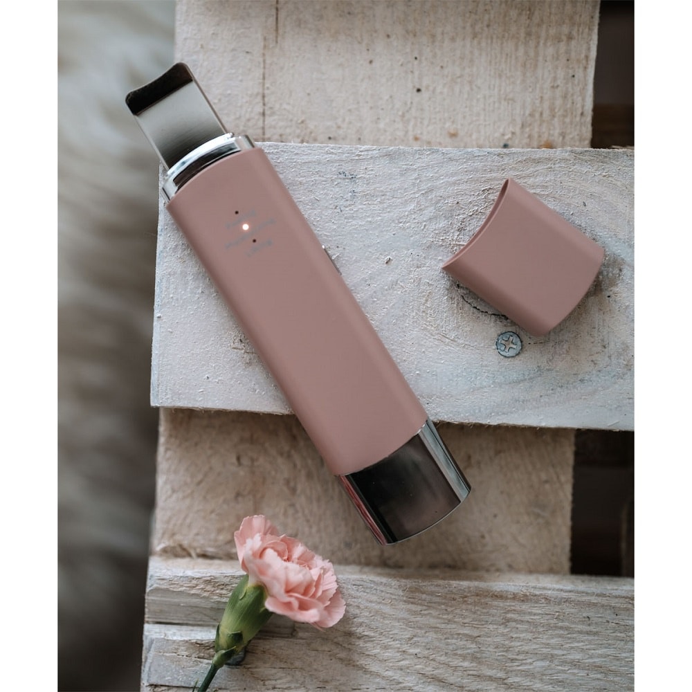 Aparat de curatare faciala cu ultrasunete, Beautifly, Scrub Slim Blush, roz