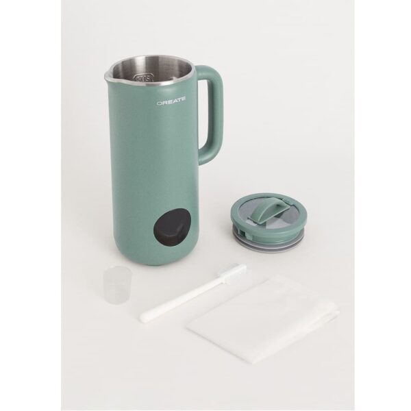 Aparat automat de facut lapte vegetal, CREATE, Vegan Milk Maker Studio, sage