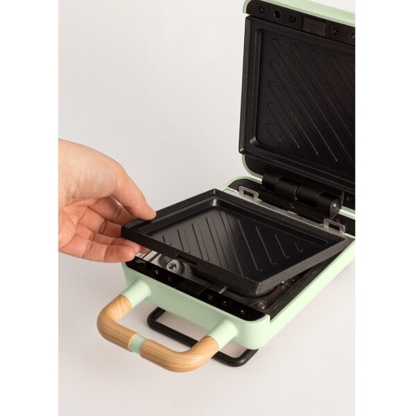 Aparat de vafe/gofre 2in1, CREATE, Stone Studio, verde pastel