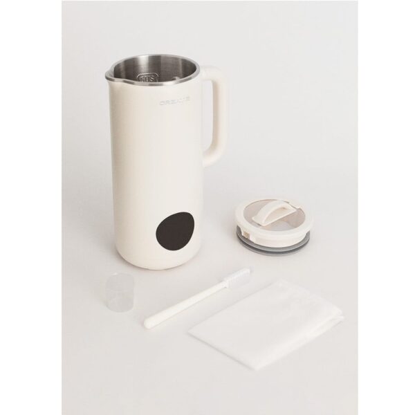 Aparat automat de facut lapte vegetal, CREATE, Vegan Milk Maker Studio, crem