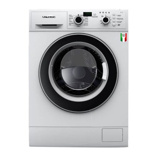 Masina de spalat rufe, SanGiorgio, SENS812D, 8 kg, 1200 rpm, alb