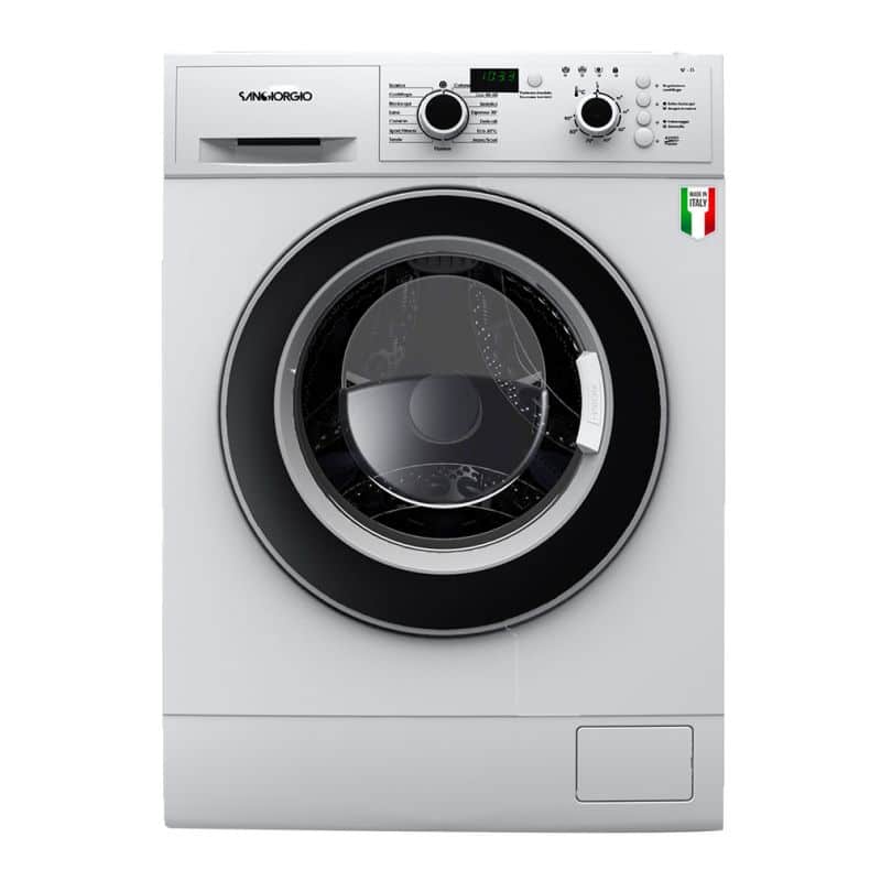 Masina de spalat rufe, SanGiorgio, SENS812D, 8 kg, 1200 rpm, alb