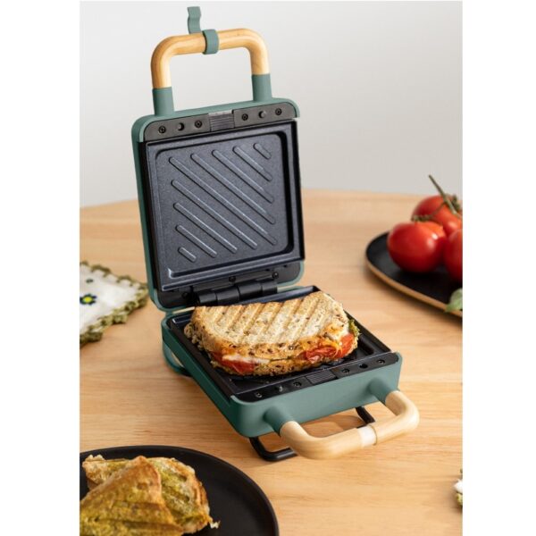 Aparat de vafe/gofre 2in1, CREATE, Stone Studio, sage