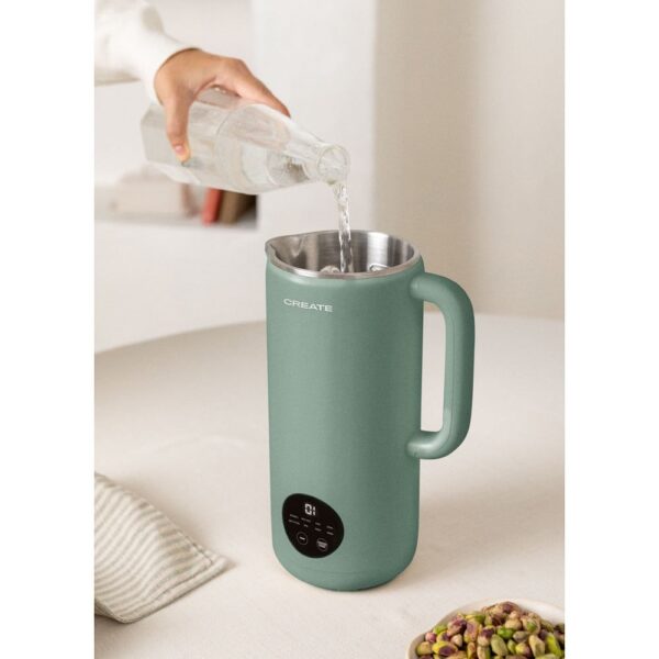 Aparat automat de facut lapte vegetal, CREATE, Vegan Milk Maker Studio, sage
