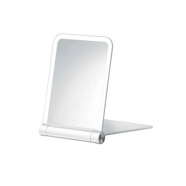 Oglinda cosmetica pliabila, EKO, iMira Foldable, alb