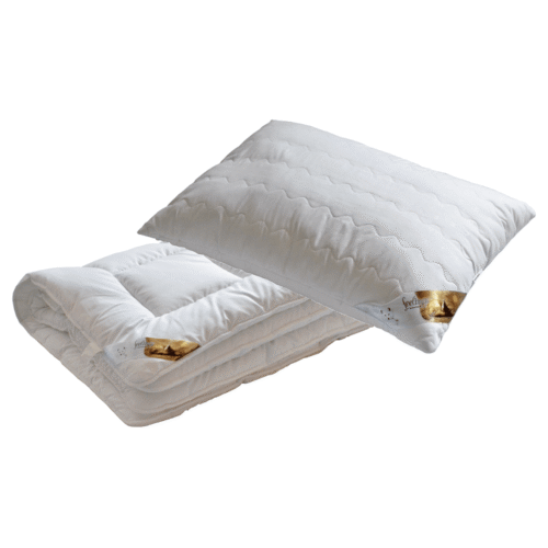 Set perna si pilota, Billerbeck, colectia Feelings, Katica, 2 piese, alb