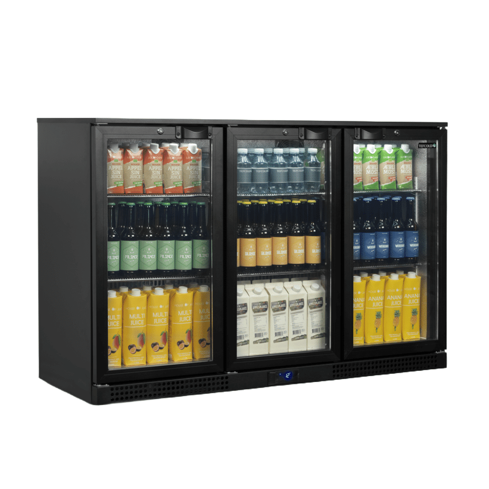 Vitrina frigorifica, TEFCOLD, BA31H, 288 litri, negru