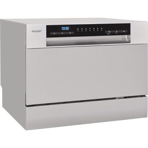 Masina de spalat vase, undercounter, Exquisit, 6 seturi, gri