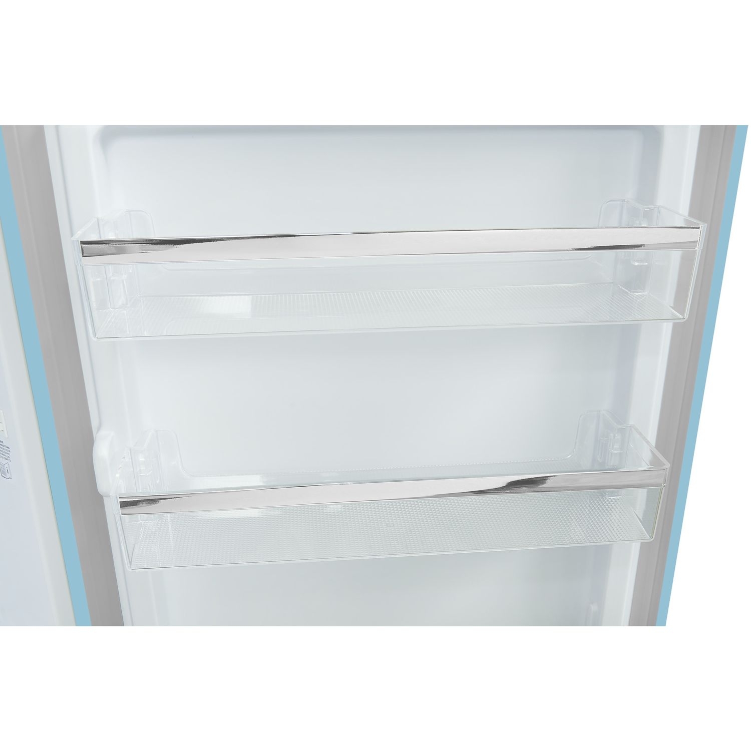 Frigider minibar Retro, Exquisit, 122 litri, bleu