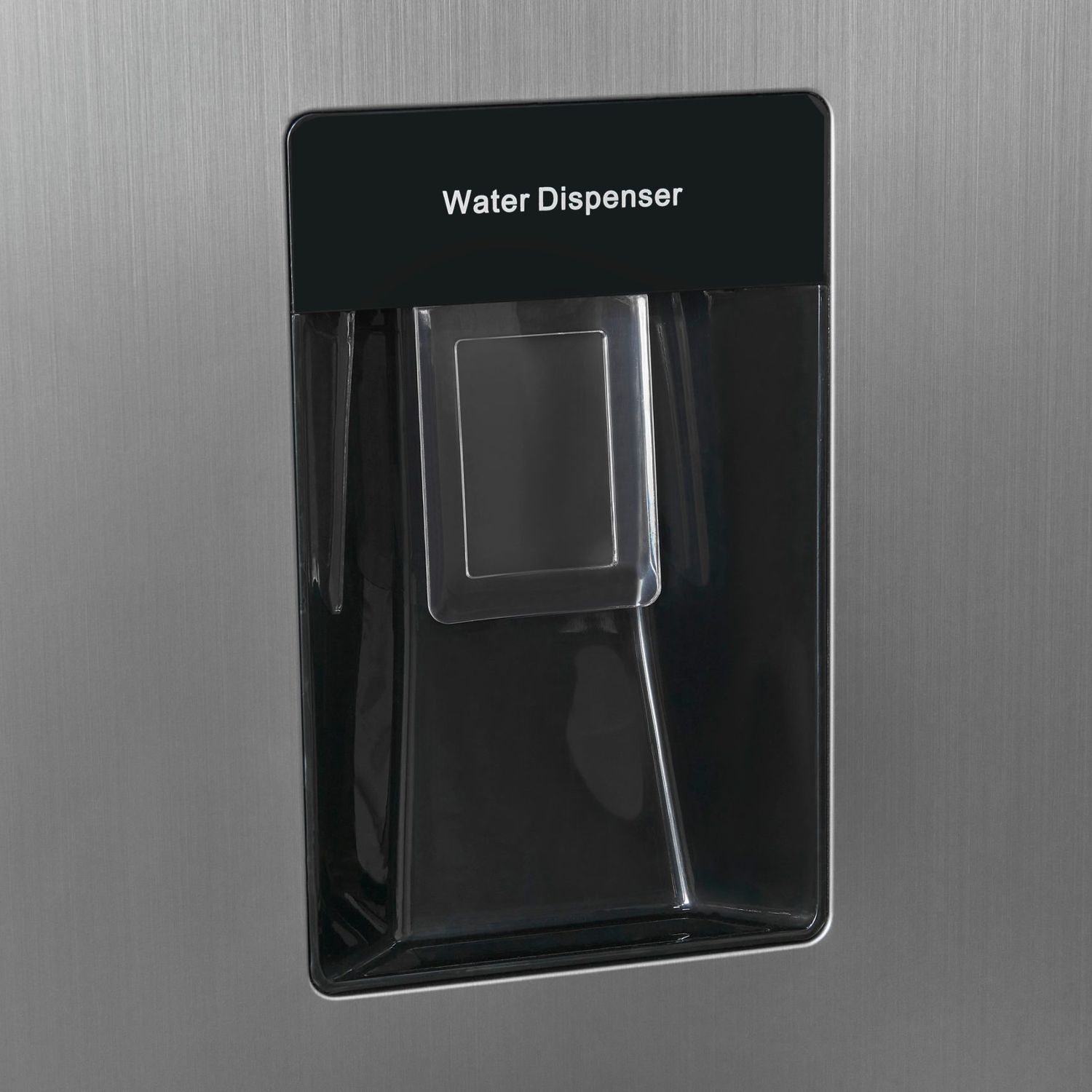 Combina frigorifica Exquisit, cu dispenser de apa, 260 litri, inox