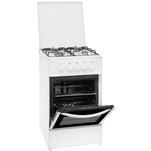 Aragaz, Exquisit, 4 arzatoare, 50 cm, alb