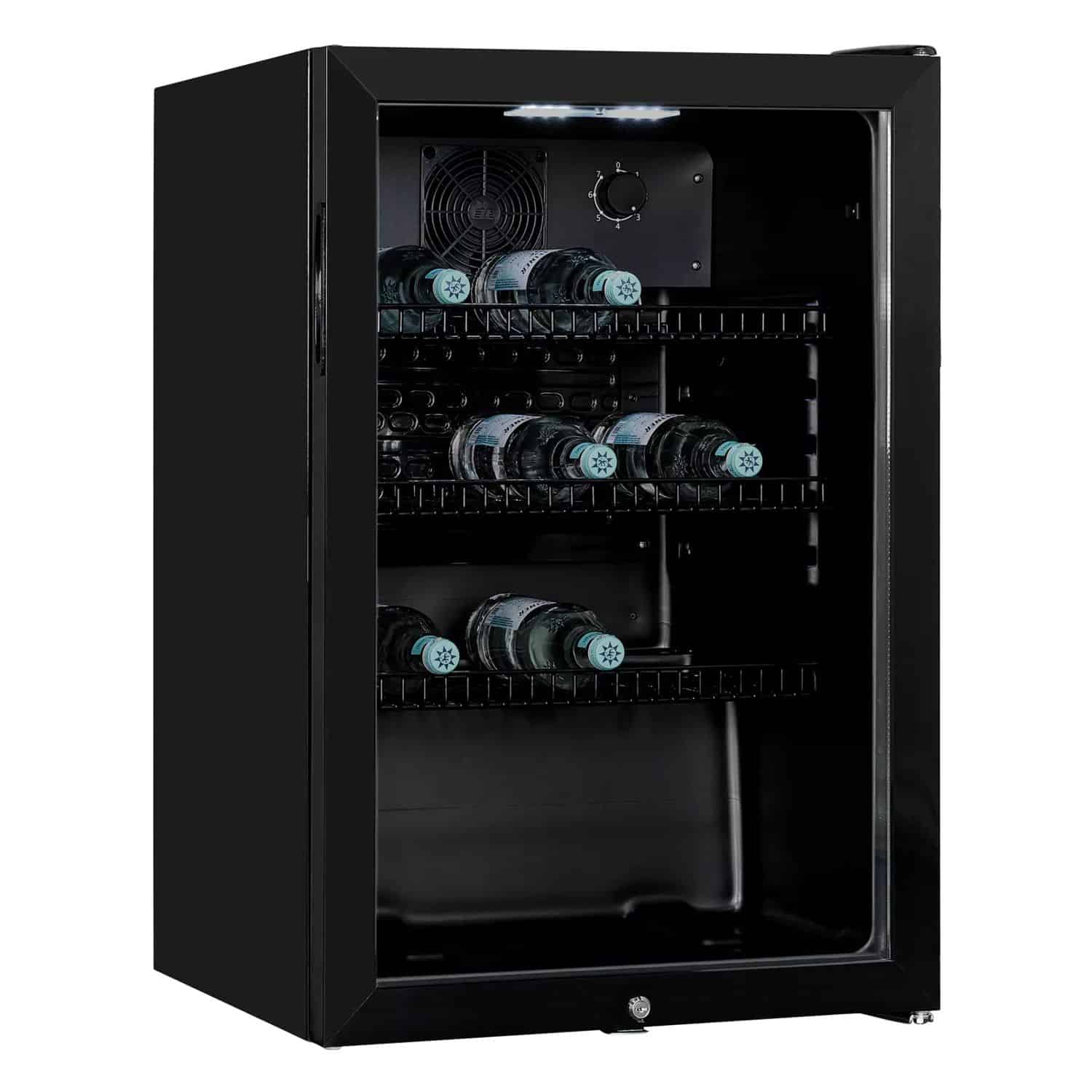 Vitrina frigorifica, Exquisit, 118 litri, negru