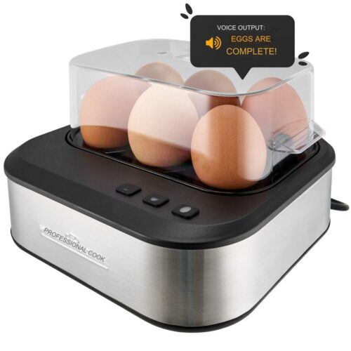 Fierbator 6 oua, ProfiCook, 400 W, inox